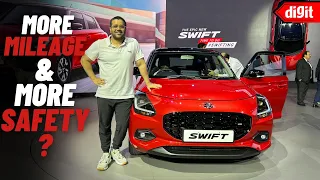 Maruti Suzuki Swift 2024 Walkaround Review - The Tech Inside Explained