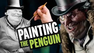 Painting The Penguin Premium Format Figure DC Statue | Behind the Scenes