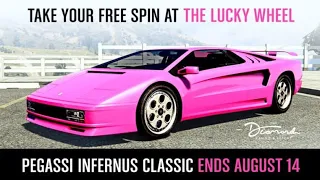 GTA Online: How to win (ANY) podium Car in the Casino Lucky wheel.