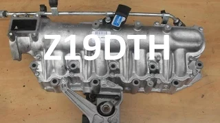 How to replace intake inlet manifold 1.9 cdti JTDm z19dth Vectra Zafira Astra Alfa swirl flaps p1109