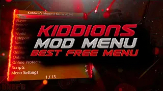 GTA 5 MOD MENU | KIDDIONS MOD MENU | DOWNLOAD FREE PC 2023