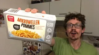 Rewe Mikrowellen Pommes von Beste Wahl im Test:  Werden sie wirklich knusprig?