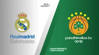 Real Madrid - Panathinaikos OPAP Athens Highlights | Turkish Airlines EuroLeague PO Game 2