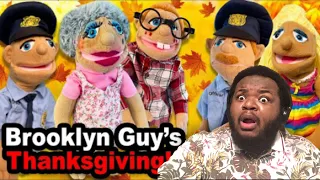 SML Movie: Brooklyn Guy's Thanksgiving! (REACTION) @SMLMovies @LoganThirtyacreVlogs #smlmovie #sml 😂