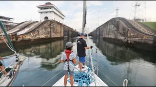 PANAMA CANAL Transit | Tranquilo Sailing Around the World | Ep.78