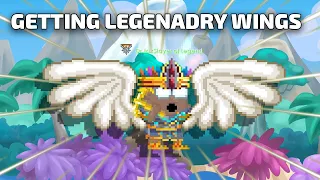 GETTING LEGENDARY WINGS! | Growtopia