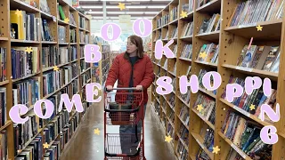 Come Used Book Shopping With Me!  (& book haul)