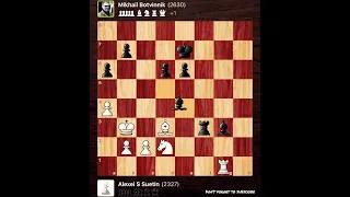 Alexei Suetin vs Mikhail Botvinnik | URS Championship - Moscow, 1952