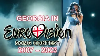 Georgia 🇬🇪 in Eurovision Song Contest (2007-2023)