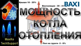 Как правильно выбрать мощность котла отопления