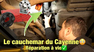 Porsche Cayenne🔥Réparer définitivement le roulement d’arbre de transmission✅