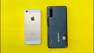 iPhone SE vs Huawei P30