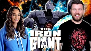 My wife watches THE IRON GIANT for the FIRST time || Movie Reaction