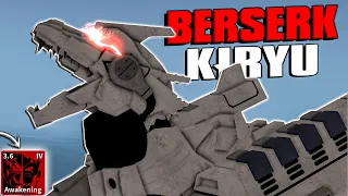 How Powerful is TYPE 3 KIRYU in BERSERK MODE - Kaiju Universe