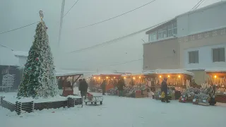 Самый холодный в мире Рынок. Предновогодняя суматоха в Якутске в мороз -45°C. Почём Икра!