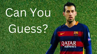 You never know who Sergio Busquets is going to pass to...