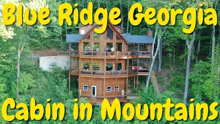 Blue Ridge Georgia Cabin in the Mountains | AirBnB Cabin Tour