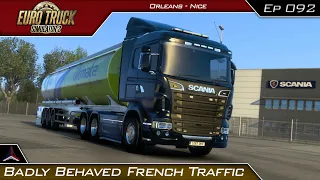 Badly Behaved French Traffic | Euro Truck Simulator 2 - Promods | #092