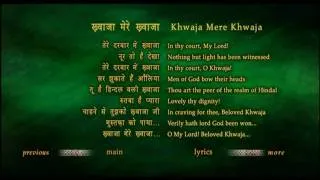 Jodhaa Akbar (Sing with the Lyrics) - Khwaja Mere Khwaja HQ