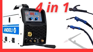 Andeli welding machine 4 in 1 (CUT-50) arc mig tig welding and Plasma cutter