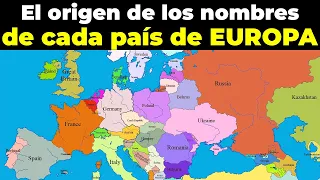 El Origen de los Nombres de TODOS los países EUROPEOS