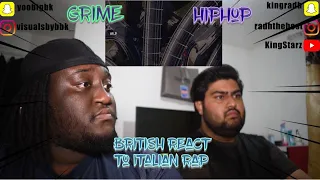 BRITISH REACTION TO ITALIAN RAP/GRIME/HIPHOP FT CAPO PLAZA/PAKY