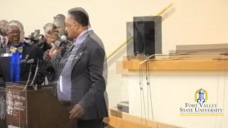 The Rev. Jesse Jackson and the Rainbow Push Coalition at FVSU