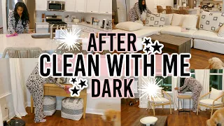 RELAXING AFTER DARK CLEAN WITH ME | NIGHT TIME CLEANING ROUTINE // LoveLexyNicole