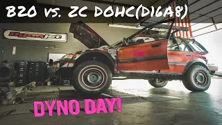 Dyno Day! Lifted Civic Wagon & Rally CRX!