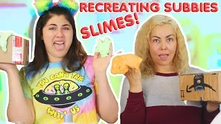 MOM TRIES TO RECREATE SUBSCRIBERS SLIME PACKAGES | Slimeatory #369