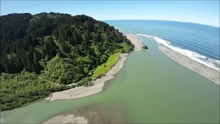 Klamath river mouth May 9th 2024