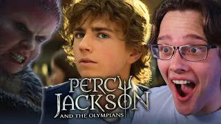 PERCY JACKSON AND THE OLYMPIANS Teaser Trailer REACTION! (WOW!)