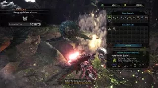 Monster Hunter: World [PS4] Blademaster and allies Vs. Pukei-Pukei [High Rank]