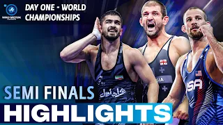 Day 1 | Semi Final Highlights | Freestyle Wrestling | Senior World Championships 2023