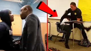 STUDENT DESTROYS TEACHERS LAPTOP IN CLASS! (STUDENTS VS TEACHERS)