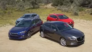 2017 Compact Hatchback Comparison - Kelley Blue Book