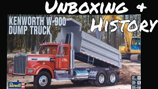 Revell Kenworth Dump Truck Unboxing & History of Kit - MATS 2023