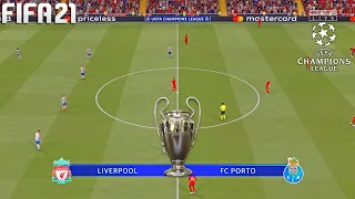 FIFA 21 | Liverpool vs FC Porto - UEFA Champions League UCL - Full Match & Gameplay