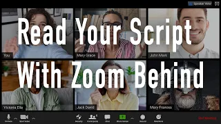 How to Read a Script on Zoom