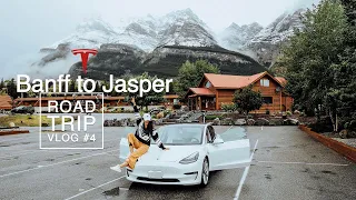 Banff to Jasper without Charging? | vlog #4 TransCanada Road Trip
