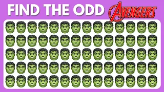 Find the Odd Emoji - Avengers EditionㅣEasy, Medium, Hard | Emoji Quiz | Superhero Quiz