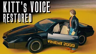 Kenner Knight 2000 Voice Car Restoration - In-Depth Repair Guide For KITT's Voice Box - Vintage 1983