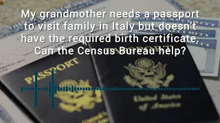 Who Knew? No Birth Certificate. No Problem.