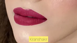 Lipstick 💄 tutorial by kiranshakir idealbeautysalon