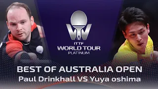 FULL MATCH - Paul Drinkhall vs Yuya Oshima (2017) | BEST of Australia Open