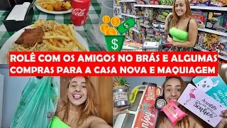 VLOG: MARIDO PROCURANDO TERNO DE PADRINHO, MAIS ALGUMAS COMPRAS PRA CASA NOVA, ROLÊ NO BRÁS 😍❤️