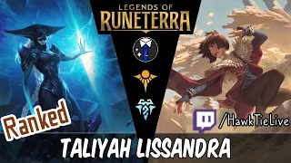 Taliyah Lissandra: The Frozen Desert | Legends of Runeterra LoR