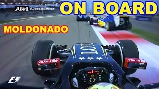 F1 Onboard ♛ Pastor Maldonado ♛ F1 Bahrain GP 2015