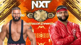 WWE 2K23- NXT Championship Match: Bron Breakker Vs. Angelo Dawkins