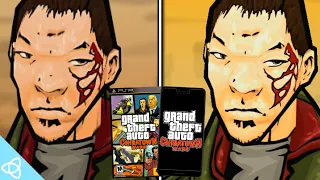 Grand Theft Auto: Chinatown Wars - PSP vs. Android | Side by Side